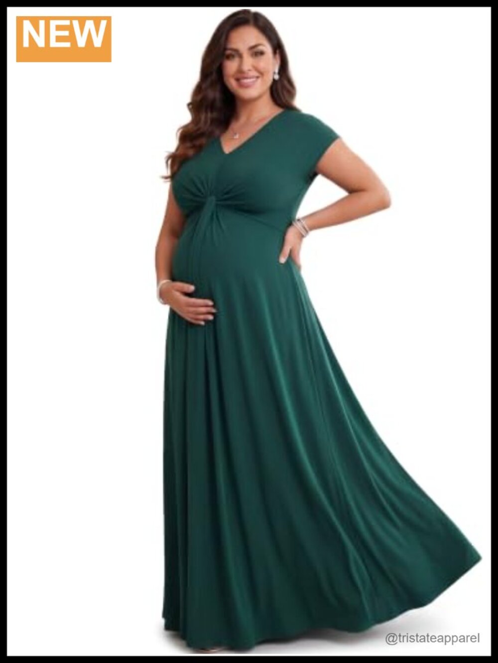 KOH KOH Long Flowy Cap Sleeve Empire Waist Cocktail Maxi Dress Gown Plus Size